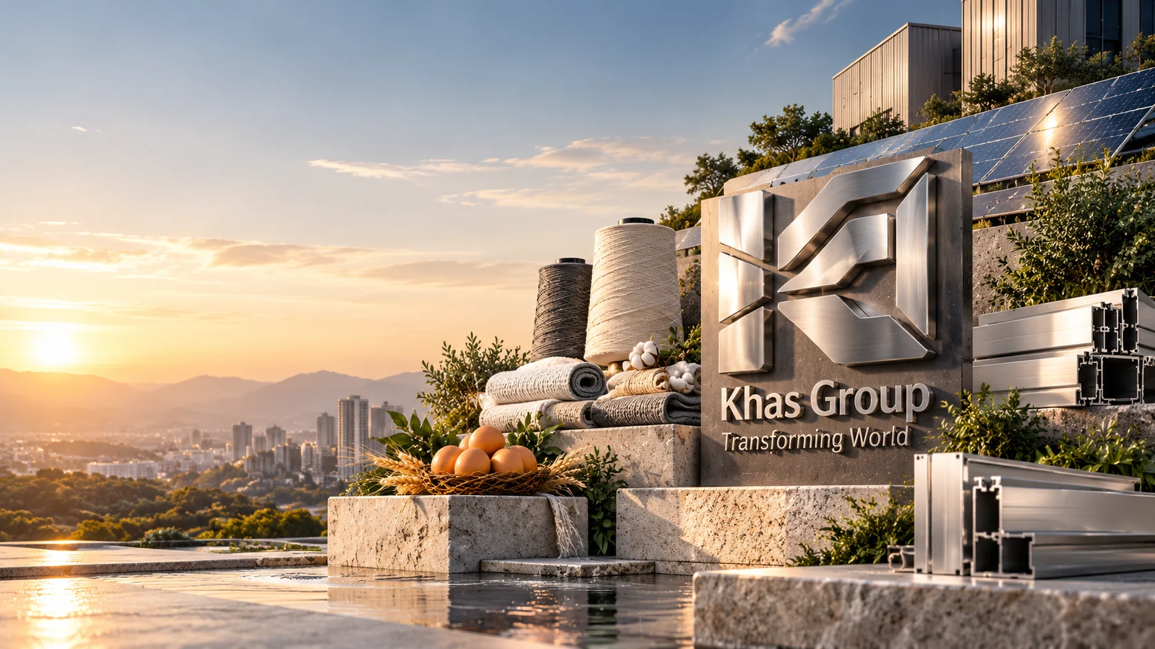 Khas Group portfolio illustration